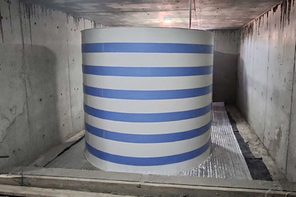 Ichimlik suv uchun polipropilen eko-baklar, yomkostlar 100m3 gacha