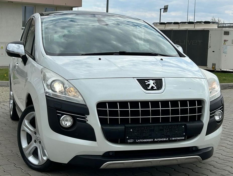 Schimb cu ATV sau Vând Peugeot 3008 2011 Model Feline 1.6 Benzină 150 CP Alb Perlat Euro 5