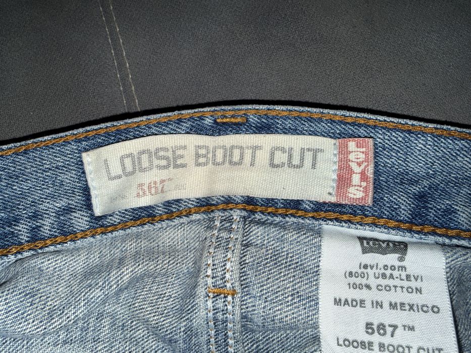 джинсы Levi's 567 Bootcut