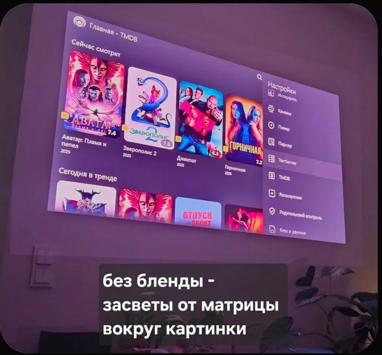 Бленда для проектора Vidda