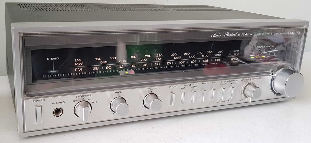 Fisher RS 110 L stereo receiver statie amplificator amplituner retro