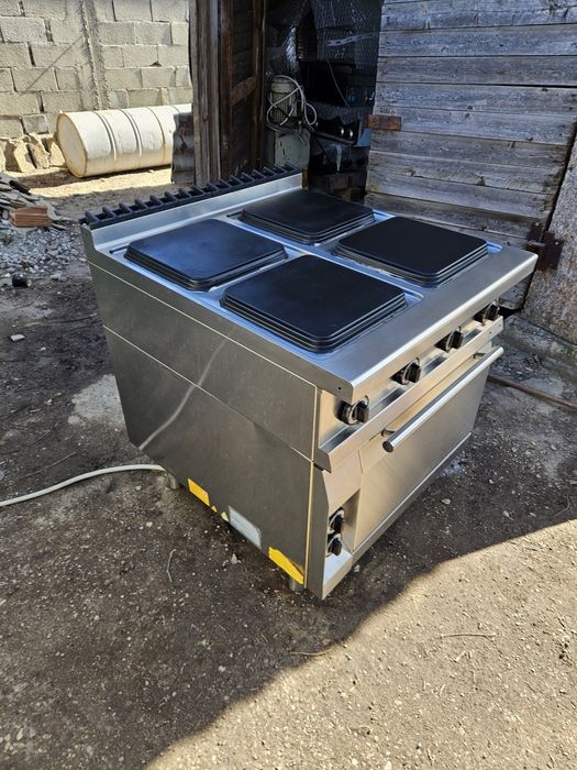 Фурна Печка за печене готвене на Агнета Прасенца на ток 4-ка. Трифазен