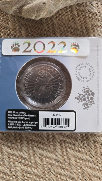 Ursul Polar Majestic Canadian 2022 - Royal Canadian Mint