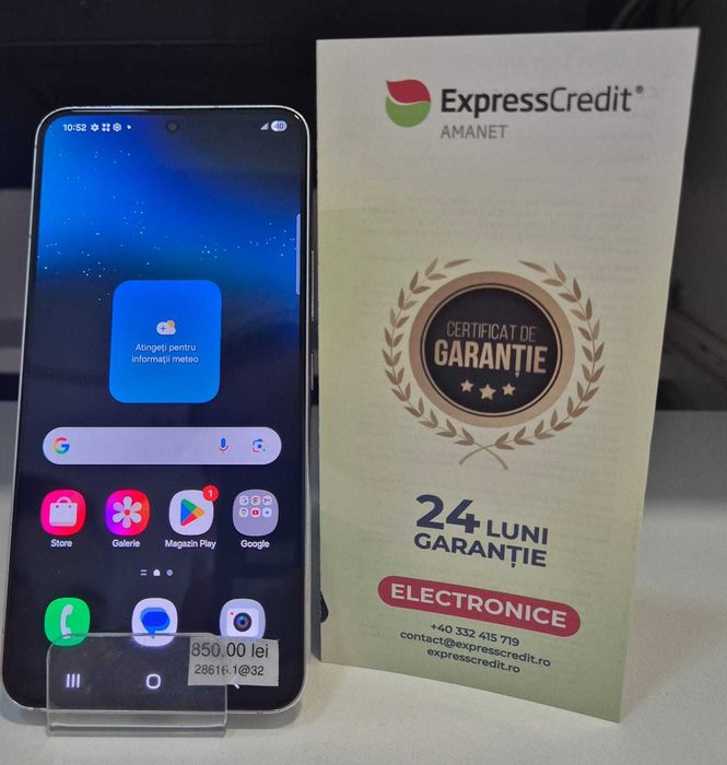 Telefon Samsung S22 (AG32 B.28616) Garantie 2 Ani!