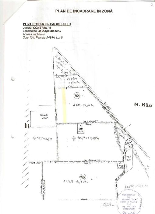 Teren 10.000 mp intravilan agricol – Mihail Kogălniceanu | acces E60 | 25 €/mp+acces utilitati
