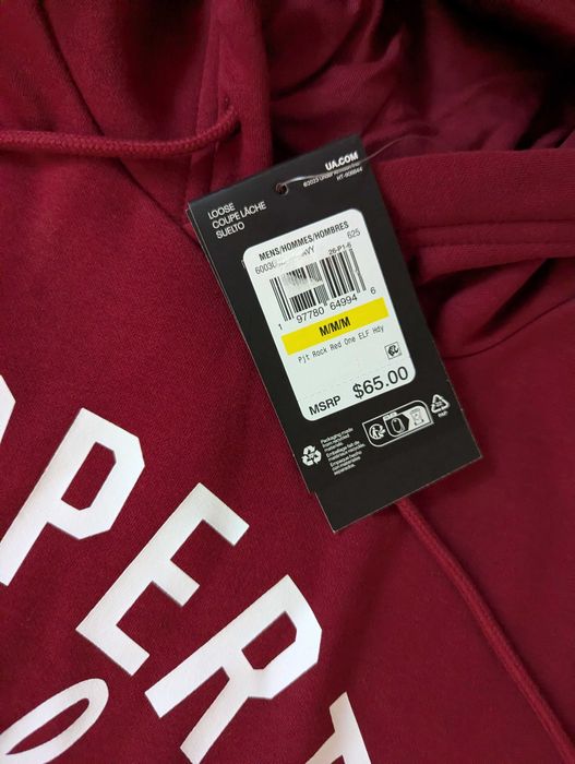 Under Armour Project Rock Red One E.LF. мъжки суичър от Сащ