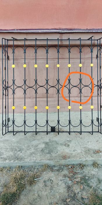 Оконные решетки металлические