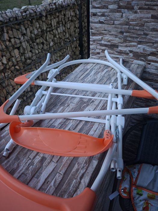 Scaun de masa Bebe Vanora VVHC15-ORG, Portocaliu