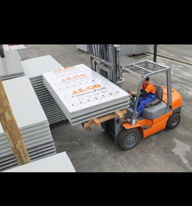 ALCO алюкобонд, алюкопан, алюминиевая композитная панель.