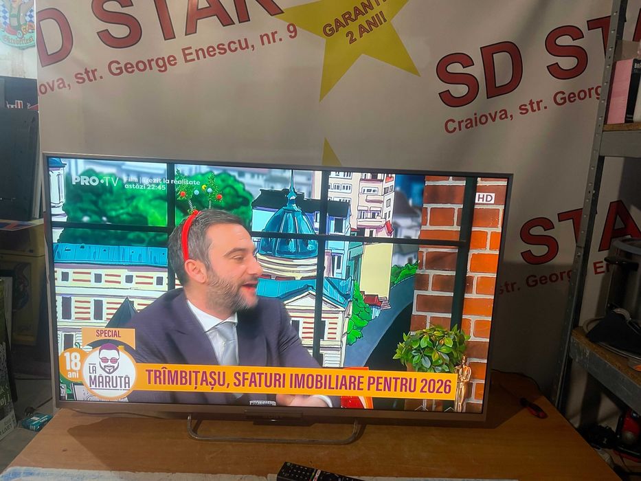 Televizor LED Smart  SONY KDL-42W654A /106 cm Garantie 2ani