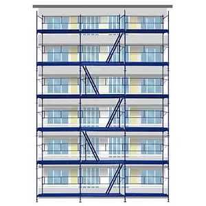Фасадно рамково скеле под наем 1 euro/m2