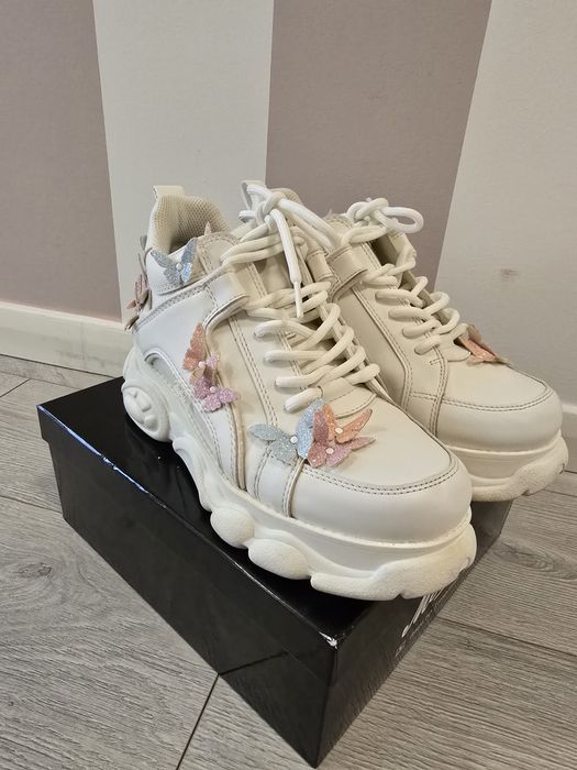 Incaltaminte dama, comoda, cu talpa broasa, Bufallo originali