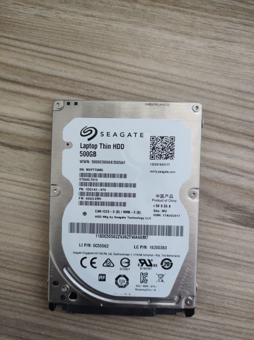 Продам жёсткий диск 2.5 Seagate 500 gb