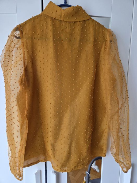 Camasa cu mâneci transparente