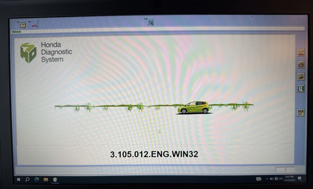 Tester/Diagnoza Dedicata Honda HDS V3.105.012 in limba Engleza