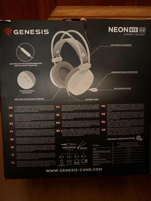 Căști gaming GENESIS