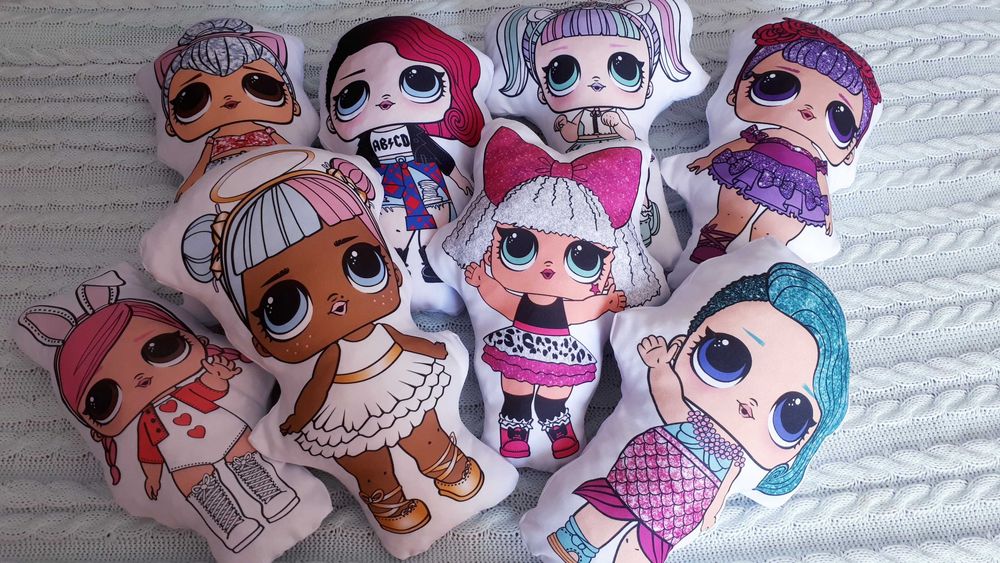 Лол игрушка подушка