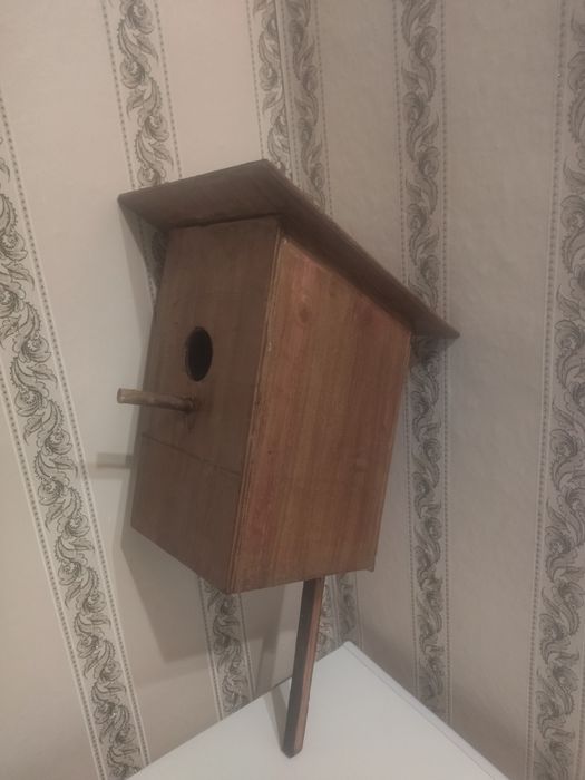 Скворечник из натурального материала