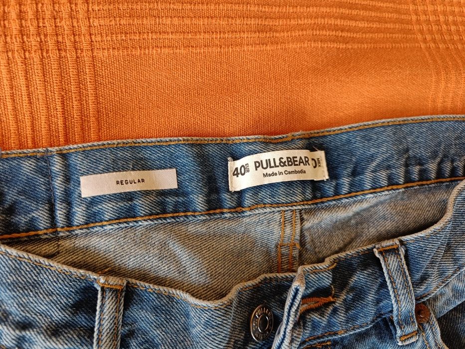 Дамски дънки Pull&Bear, Regular fit,  размер 40