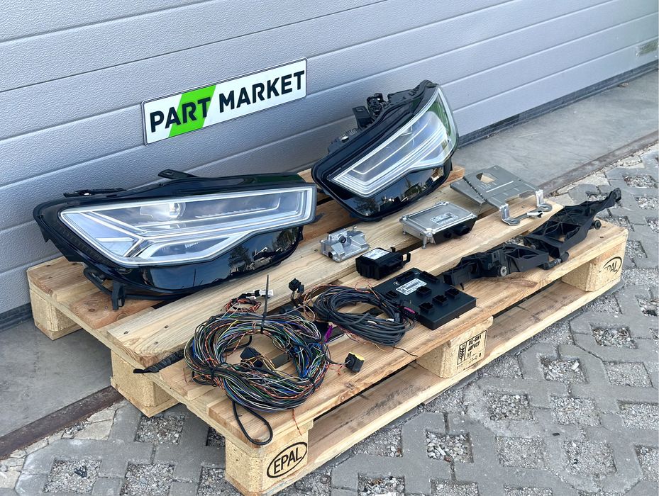 Фарове AUDI A6 C7 MATRIX комплект фейслифт 4G0941035 4G0941036