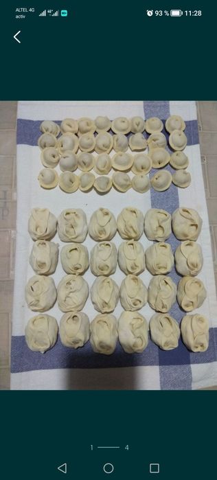 Домашние Манты и пельмени из фарша говядины