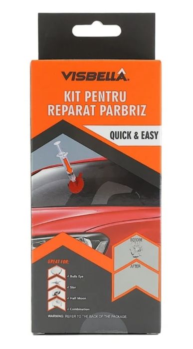 Kit restaurare faruri auto si parbriz, Visbella,