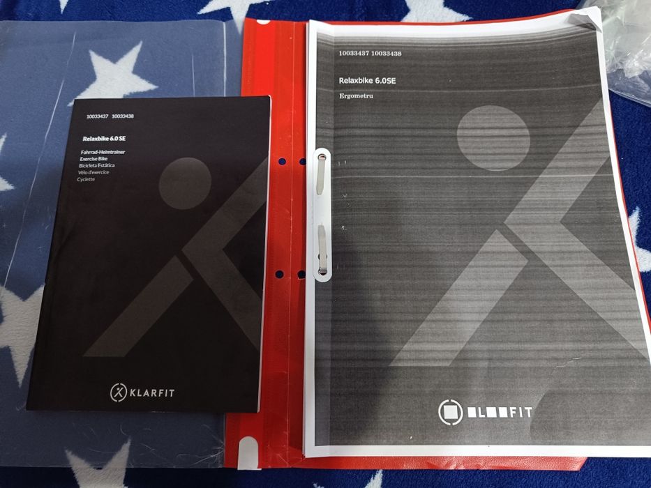 Vând bicicleta fitness orizontala Klarfit