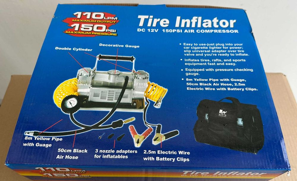 Compresor auto profesional aer 150L/minut pentru off-road