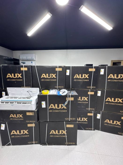 Кондиционер AUX 12/18/24 | DC Inverter, A++, доставка БЕСПЛАТНО