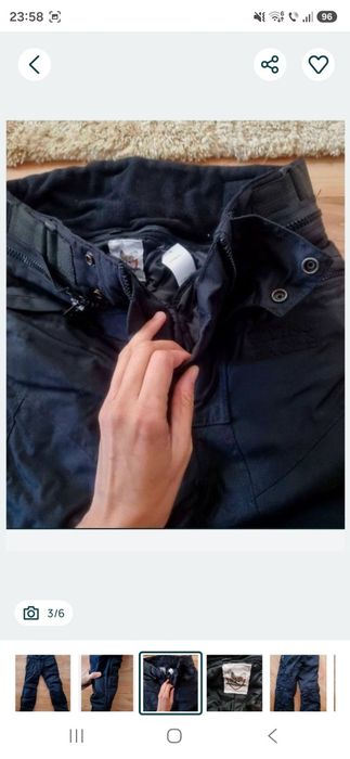 Pantaloni moto impermeabili cu protectii Flying Eagle