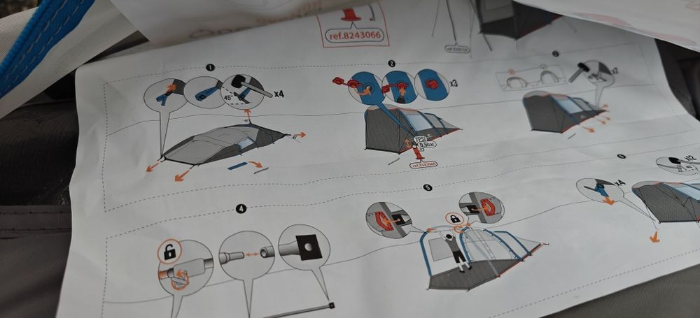 Палатка Quechua Air Seconds Famili 4.1 XL