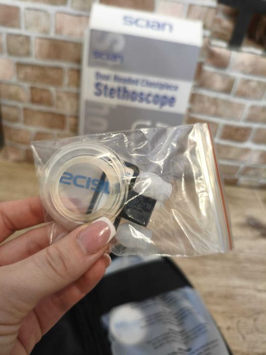 Stetoscop SCIAN Dual Head – Albastru