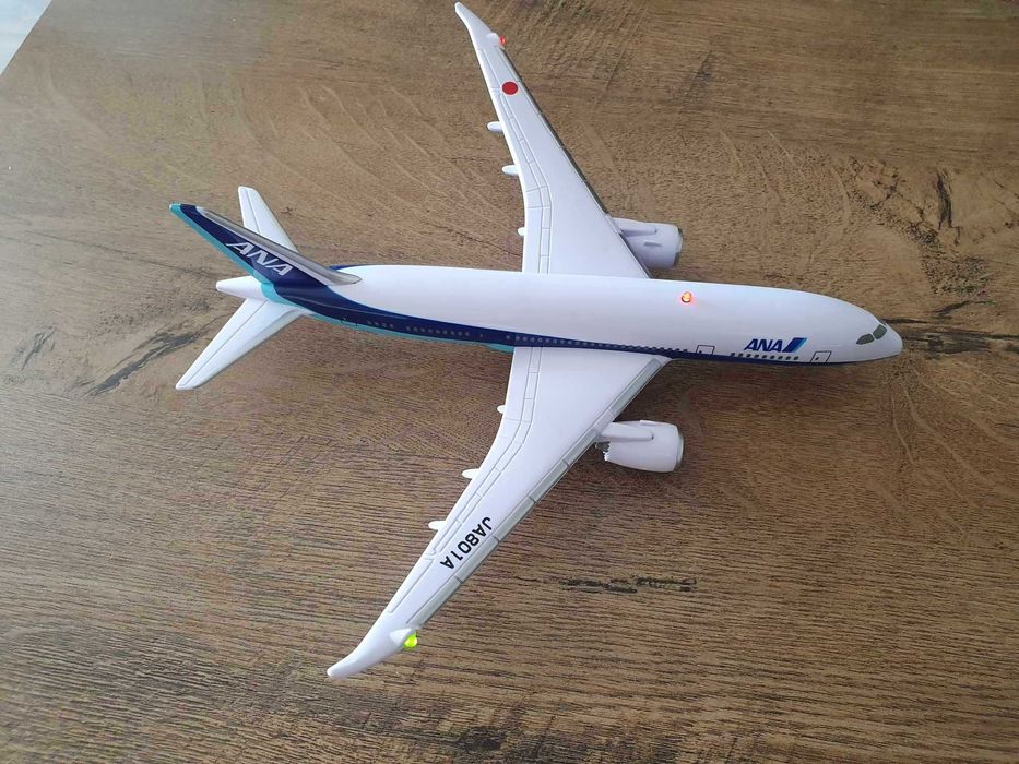 Macheta de avion ANA cu roti si cu sunet | Decoratie perfecta