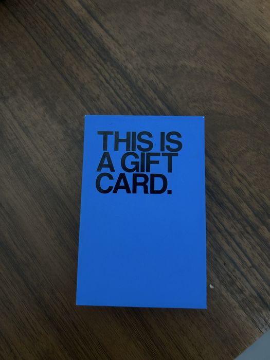 Сертификат ZARA на 80к