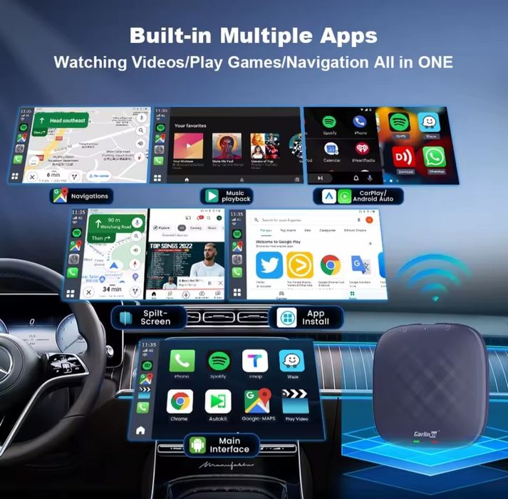 Adaptor auto Carlinkit CarPlay Ai Box  8GB Ram