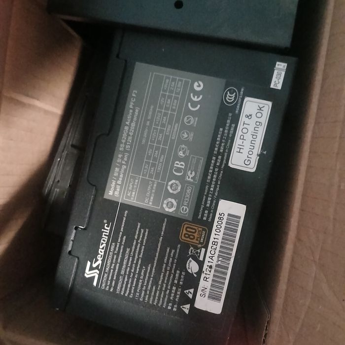 Sursa sseasonic 620w 80 plus bronze