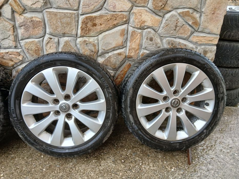 Оригинални Алуминиеви джанти 17цола за Opel Astra-k.j-Mokka.5 ×115.zafira-c.insignia.
