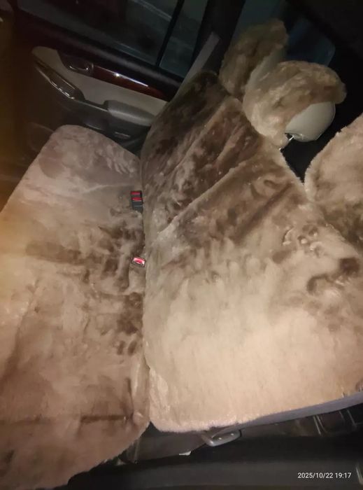 Чехол меховой на сиденья