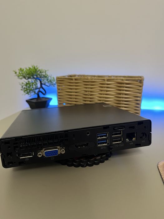 Mini pc HP 705 G3 AMD A10 8770e r7 8GB RAM 125 GB SSD