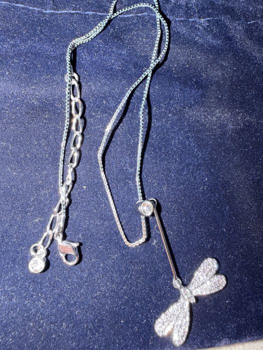 Swarovski комплект обици и колие