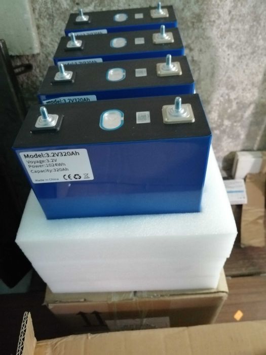Нова Lifepo4 12v 320ah батерия