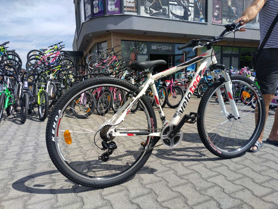 SPRINT Алуминиев велосипед 29" Velotec PRO бял/червен