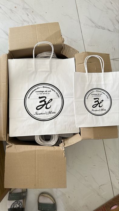 Пакеты крафтовые и глянцевые