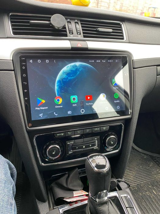 Navigatie Android Skoda Superb 2 - QLed CarPlay DSP 4G