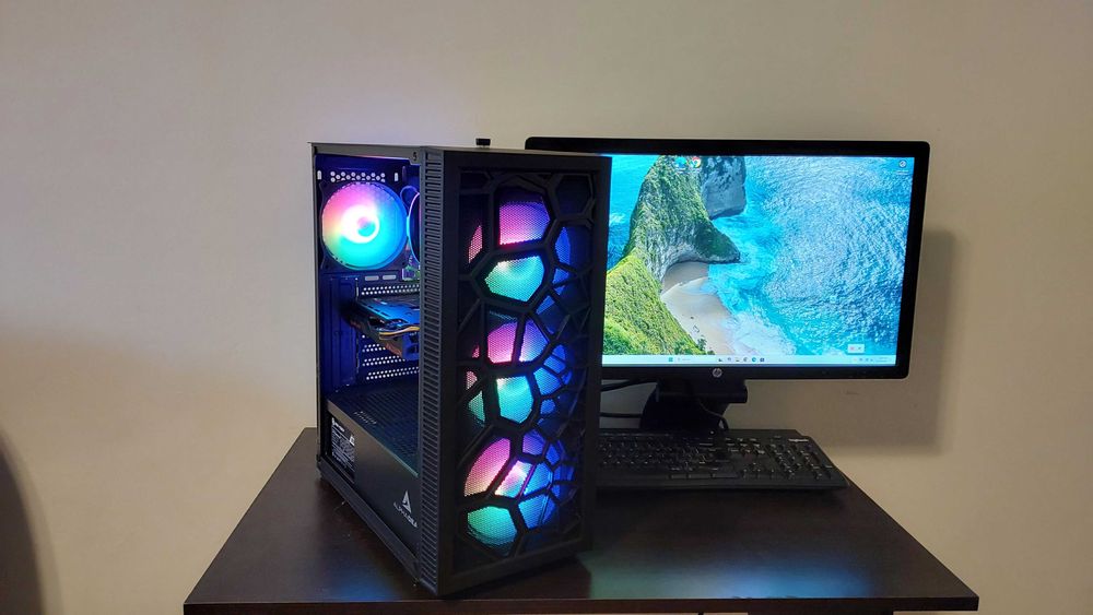 PC gaming Ryzen 5 5500 16GB Ram 512G SSD ,fara placa video