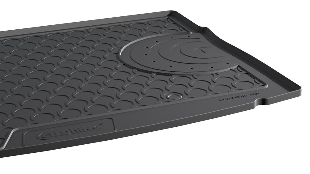 Tavita portbagaj Vw Golf 7 Hatchback, e-Golf VII Hatchback 2012-2020, ptr podea inaltata, din cauciuc Rubbasol, marca Gledring