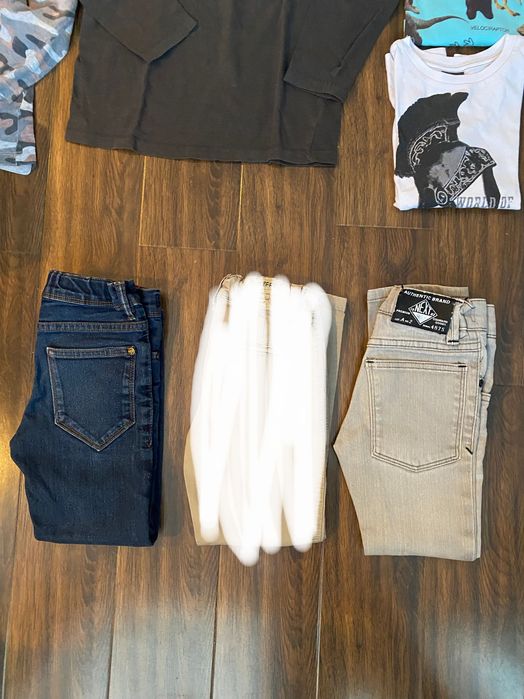 Дрешки за момче 4-5 гНM,Next,панталон,яке,блузи, дъждобран,есен