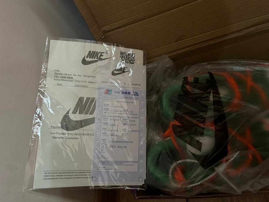 NIKE X Off-White зелёный