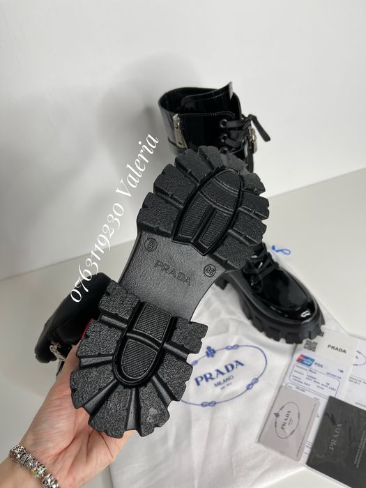 Ghete / bocanci din Piele Naturala - Monolith Combat Boots