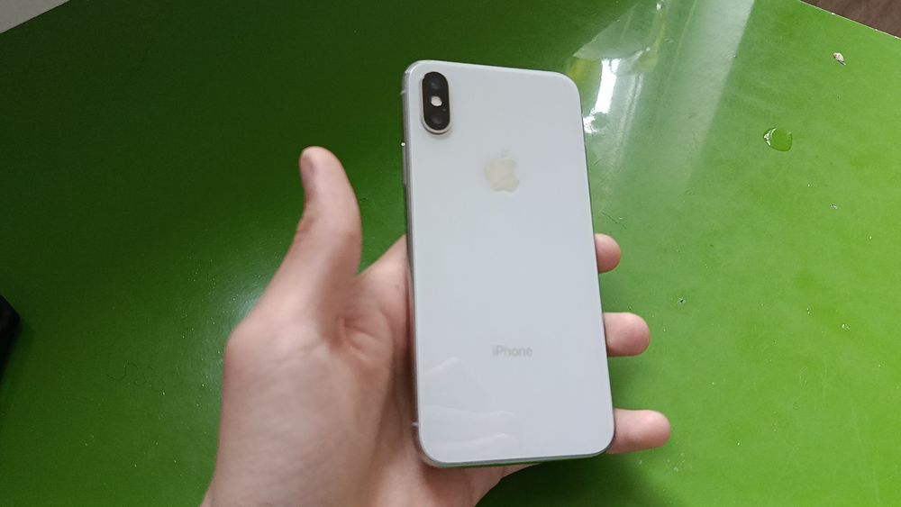 Айфон х 64 гб белого цвета